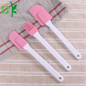 Silicone Spatula Kitchenware Utensil Kitchen Mini 3 Pieces