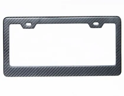 license plate frame custom