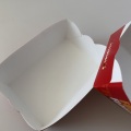 Embalagem de frango de fast food elegante