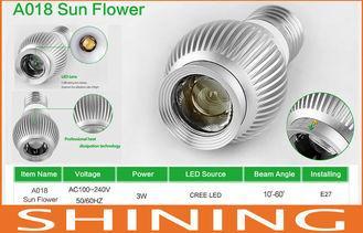 100V - 240V E27 3W LED Focus Sportlight , Display Lighting