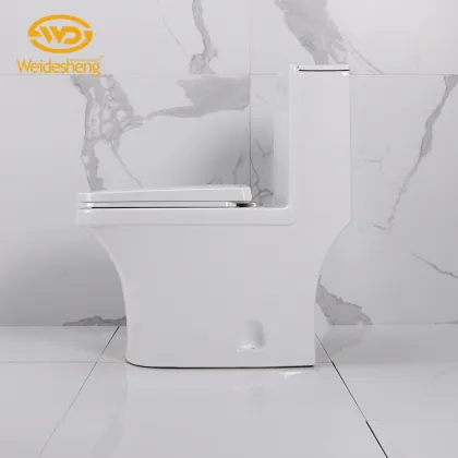 P Trap Washdown S P Trap One Piece Toilet with European Ceramic Seat, 180mm