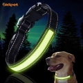 Högkvalitativ Nylon Fabric Mesh Led Dog Collar