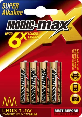 Alkaline Battery AAA LR03