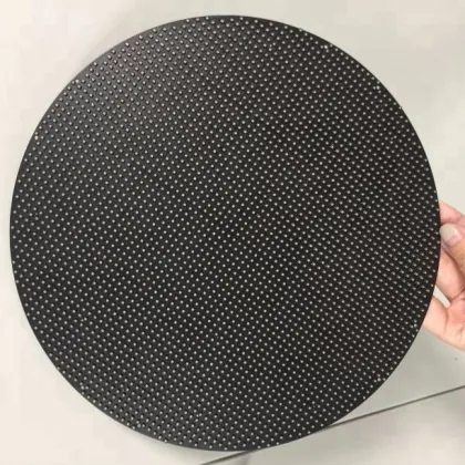 Donut Circle Indoor Logo Using Led Diaplsy Screen