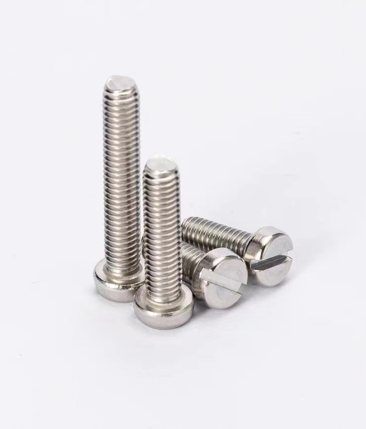 stainless steel 304 Slotted Cheese Pan Head Screw