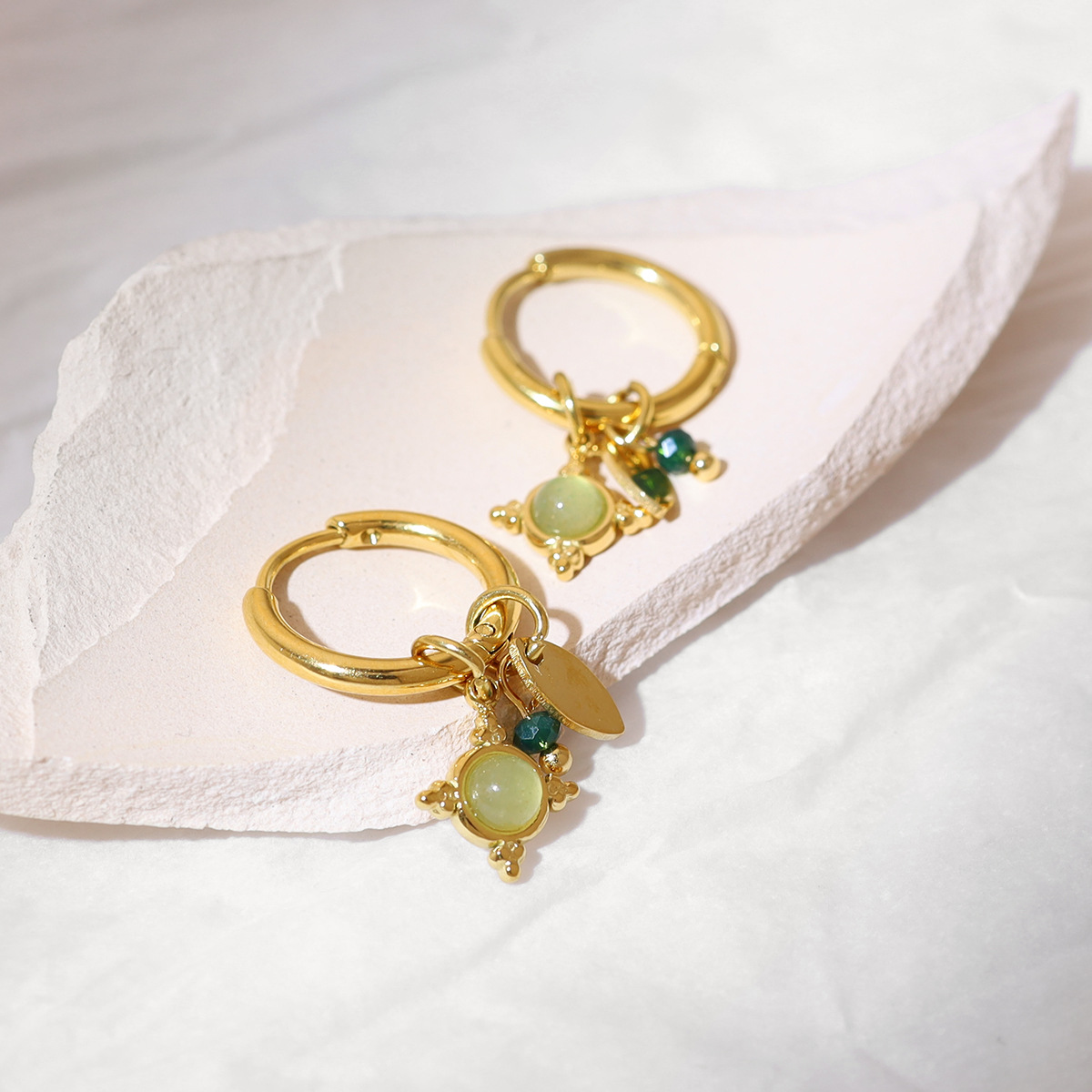 Green Aventurine Earrings