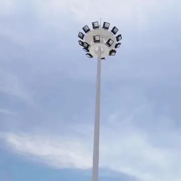 High Quality Hot-Dip Galvanized Sports Stadium High Mast Lights Pole - Manufacturer (15m-45m)