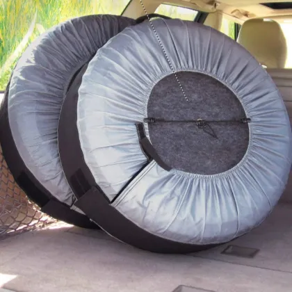 4PCS Car Tire Cover Wheel Bag - Spare Tyre Covers for Tire Storage