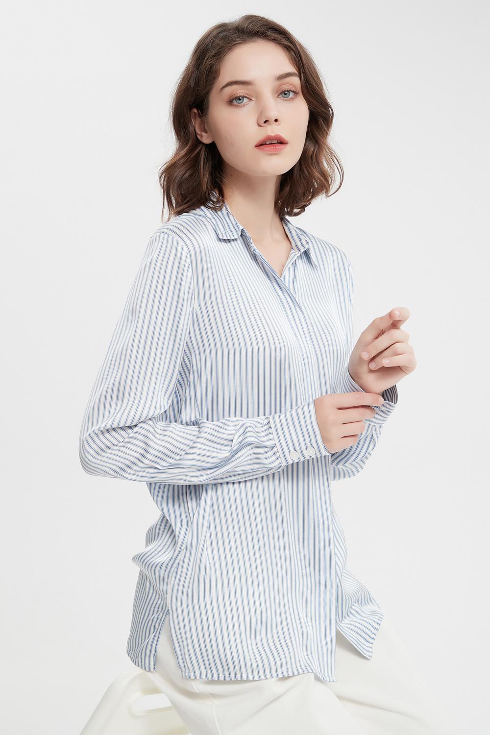 Woman Striped Shirt