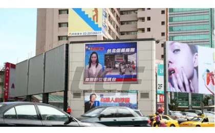 P14 Outdoor Waterproof Led Screens Advertising Signboards In Tai Wan