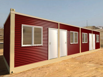 Light Steel Frame, Anti-earthquake Modular Mining Accommodation, Labor Dorm