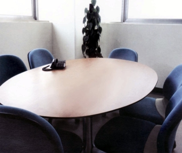 Aogao high pressure heat resistance compact hpl top dining table