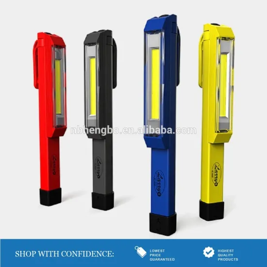 Mini Pen Shape LED Inspection Light Lamp Pocket Clip Work Camping Torch Flashlight
