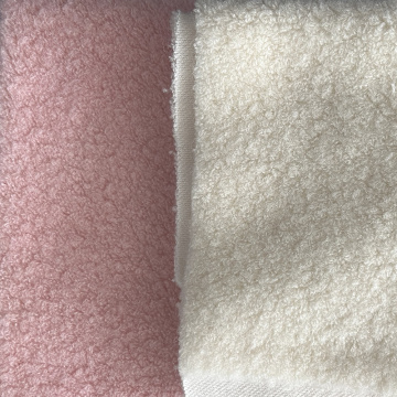 Luxury Granular wool fabric lamb wool fabric