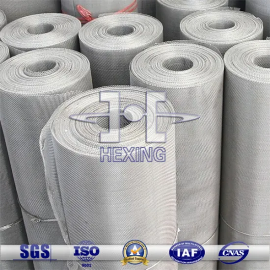 304 stainless steel wire mesh/25 micron stainless steel wire mesh