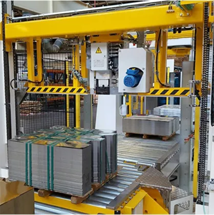 Pneumatic Tensioning Auto Strapping Machine Punch Type