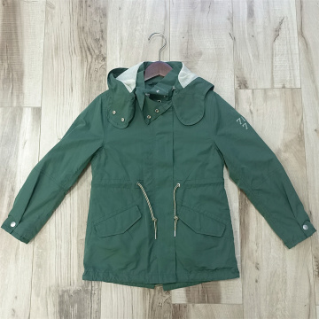 GREEN BEIGE DETACHABLE SPRING SUMMER BOY'S JACKET