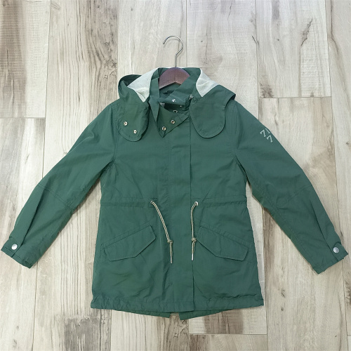 Boys Jackets BOY'S GREEN BEIGE DETACHABLE SPRING SUMMER JACKET Manufactory