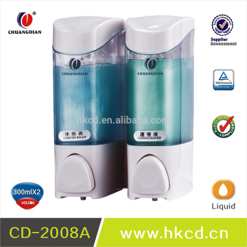 Double manual liquid soap dispenser CD-2008A