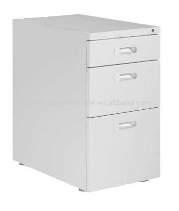 metal fixed desk drawers pedestal