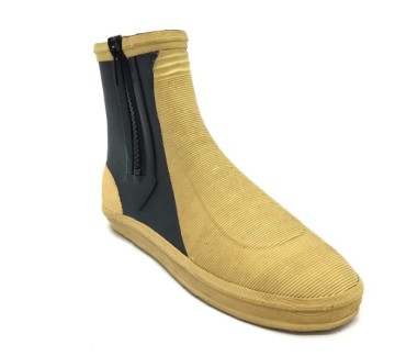Custom ankle winter hiking rubber boots men waterproof