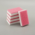 High efficiency cleaning sponges come with scrub particles