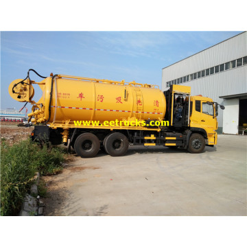 12000L 10 bánh xe Septic Vacuum Tank xe tải