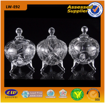 Mini Glass Candy Jar with Lid