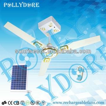 48" Rechargeable Ceiling Fans W/ LED light