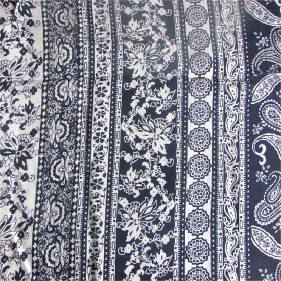 Printing Women Clothing Viscose Fabric From Textile Factory