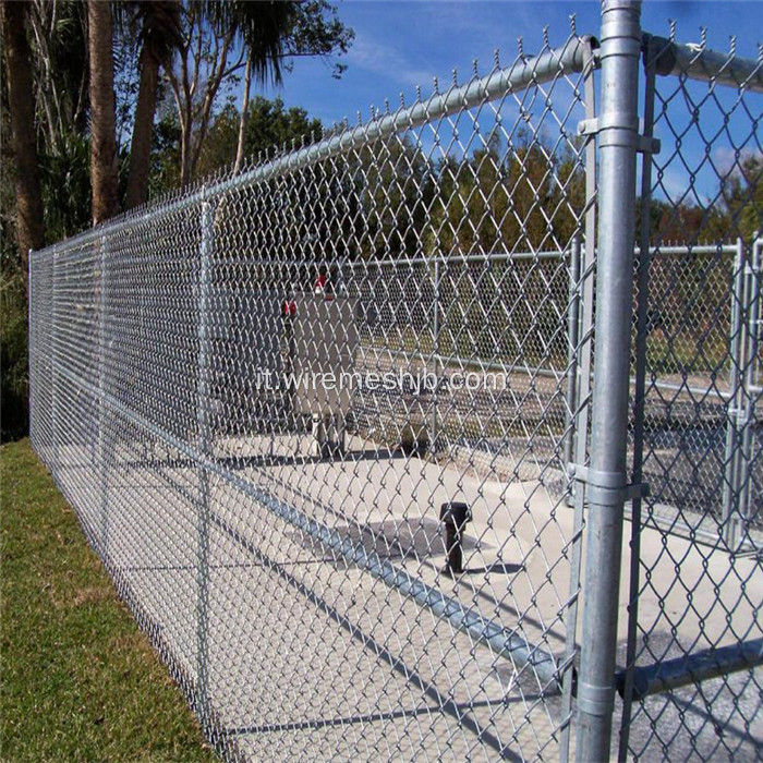 Pannelli di recinzione di collegamento a catena galvanizzati 1.5M * 2.5M