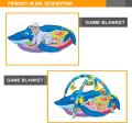 Funny baleine en forme de tapis de jeu enfant coton