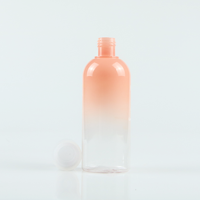 Bouteille cosmétique de petg en plastique de lotion de cheveux de shampooing de 250 ml