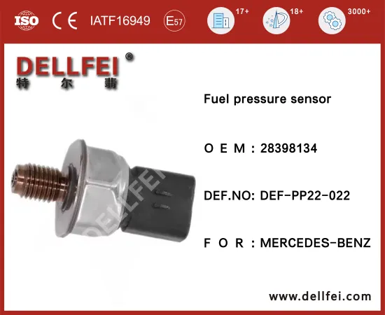 Fuel Rail Pressure Sensor 28398134 for MERCEDES-BENZ