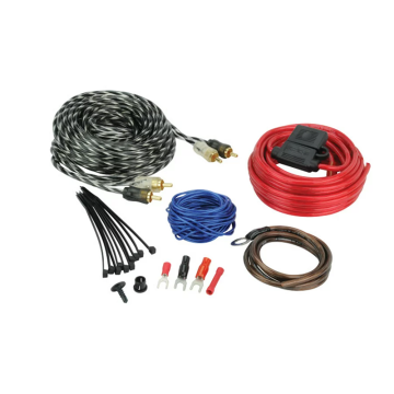 عالي الجودة 4 AWG OFC CAR SPEROOFER KIT لمكبرات الصوت
