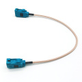 Fakra Female to Female GPS Antenna Cable Assembly