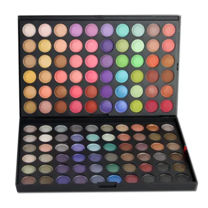 Eye Shadow 120 Colors Eye Shadow Tray Pearlescent Matte Eye Makeup Palette Shiny Glitter Waterproof Lasting Cosmetics Beauty