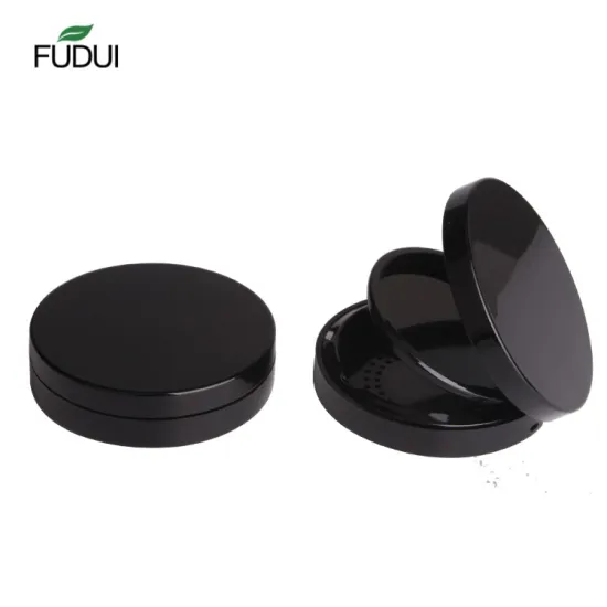 Empty Black Compact Case Eye Shadow In Stock