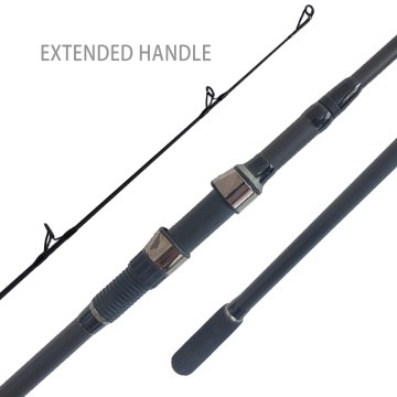 60cm Extended Hande Hide Carbon Fiber 2-Section Carp Rod για αλιεία ταξιδιού (3,0lbs/3,5lbs)