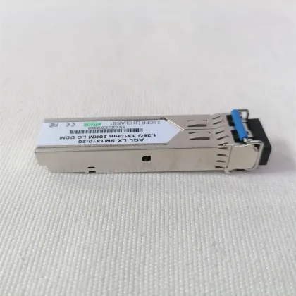 SFP 1.25G 1310nm 20km LC DDM Duplex Fiber Optic Transceiver