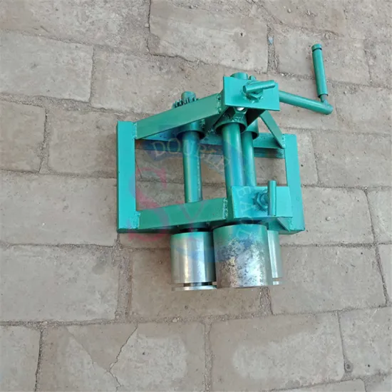 cheap manual steel bar ring bending machine/round pipe or profile steel ring bending machine/hand rebar hoop bender tool