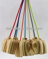 Unique wood lamp with edison bulb