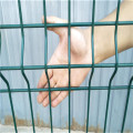 power coated curved wire metal fencing