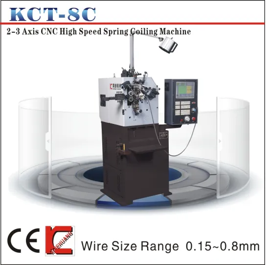 0.1mm to 0.8mm CNC Compression Spring Coiling Machine& Spring Coiler
