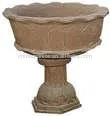 stone flower pot