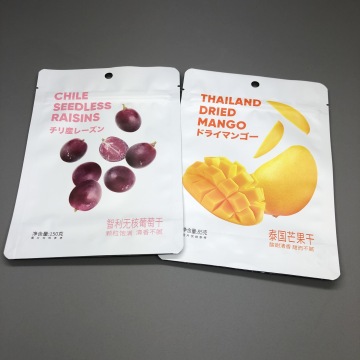 Aluminum Foil Dry Fruit Package Bag Dry Grape Dry Mango Packaging Bag
