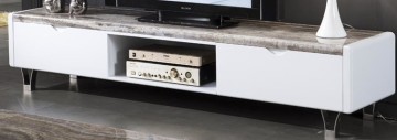 Glossy White Tv Cabinet 638#