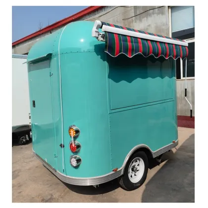 USA-Made Fiberglass Stainless Steel Sandwich Panel Airstream Camper for Outdoor Ventures