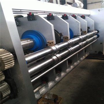 automatic four colors flexo printer slotter die cutter