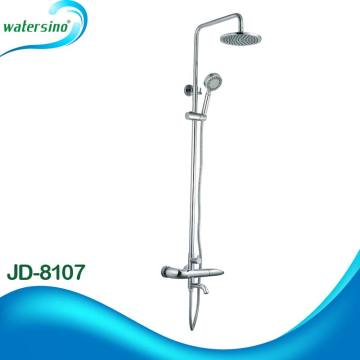 8100 series JD-8107 modern design brass chrome plated bathroom shower sets